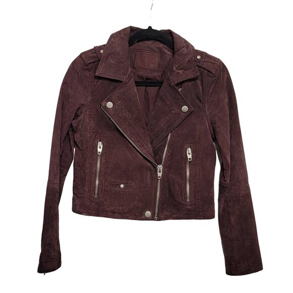 SL-8 Suede Moto Jacket XS - Picture 1 of 13